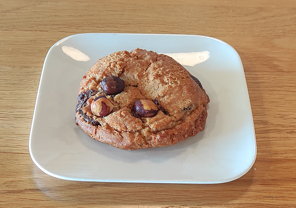 Cookie vegan aux noisettes