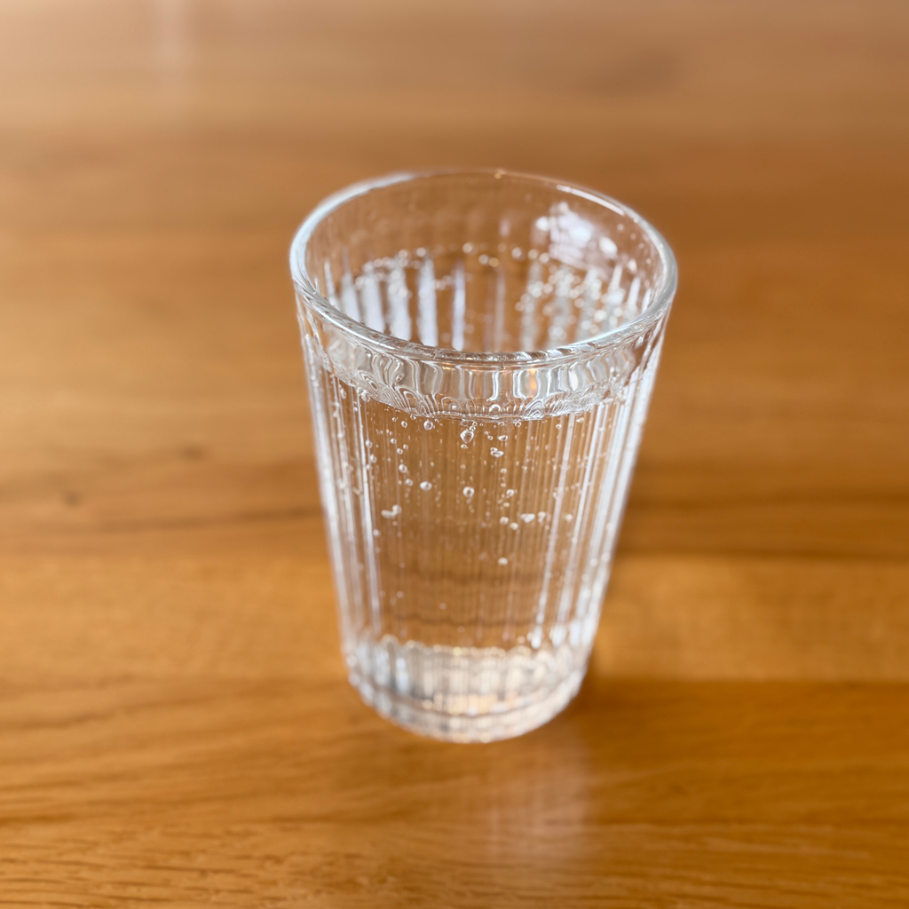 Eau gazeuse microfitrée