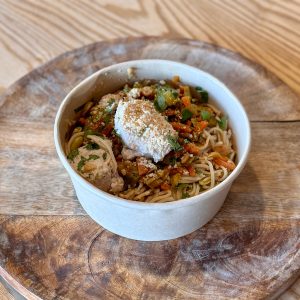 Pad thaï au poulet