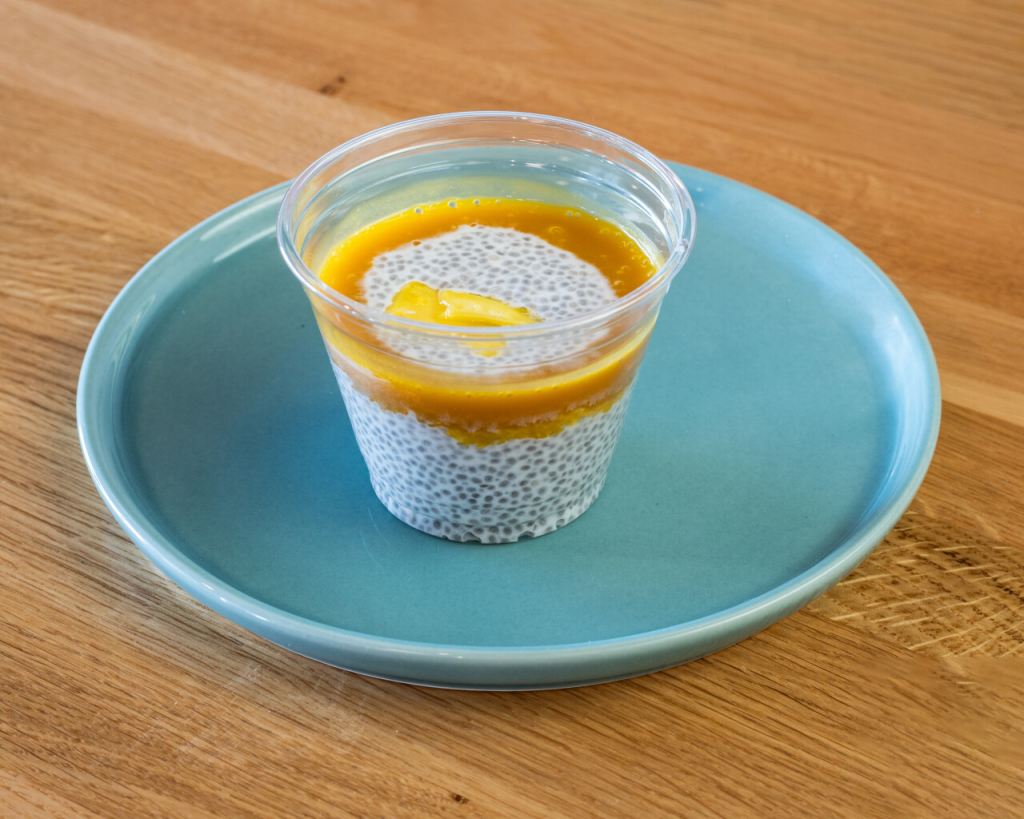 Dessert végétal coco chia