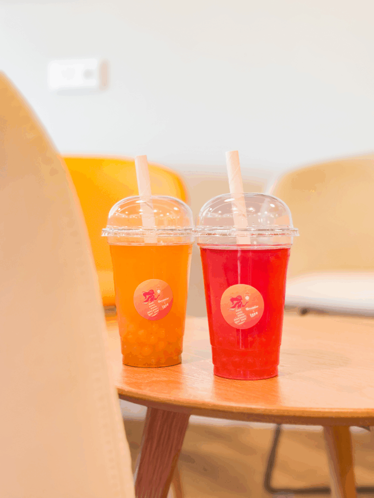 2 bubble tea