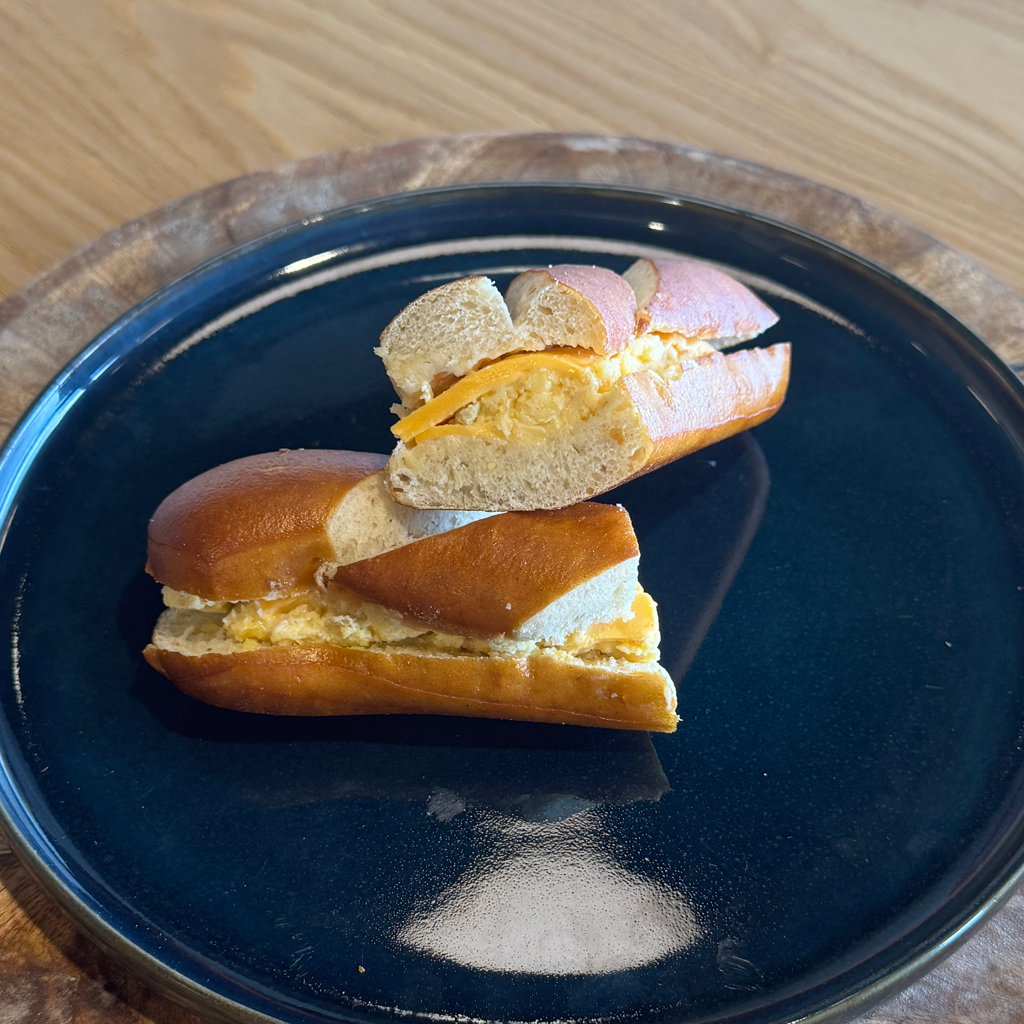 Petit oeuf brouillé cheddar