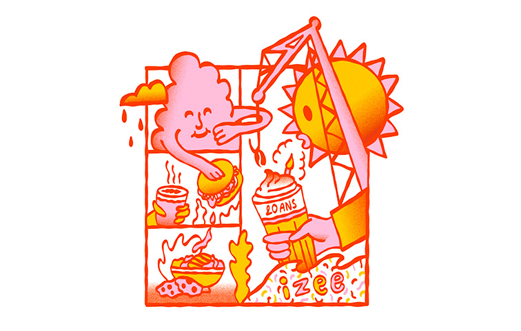 Visuel Adele Mahe 20 ans IZEE